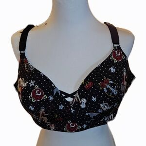 Torrid Pushup Tattoo Print Bra